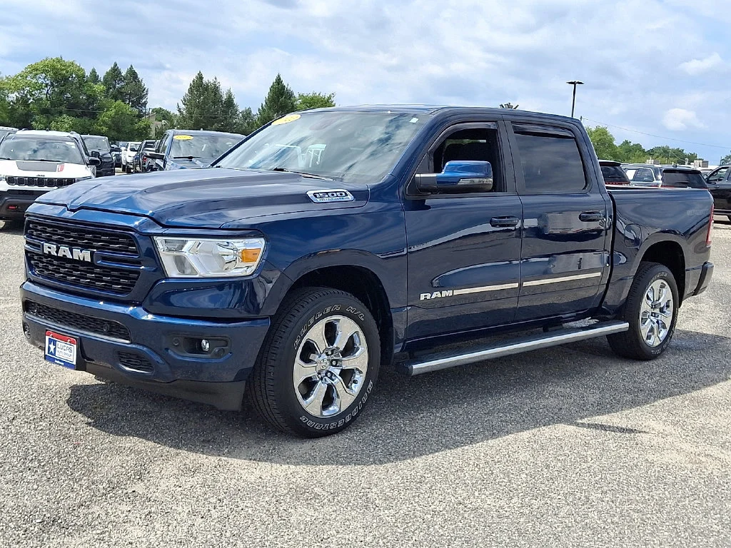 Used 2023 Patriot Blue Pearlcoat Ram Big Horn image 6