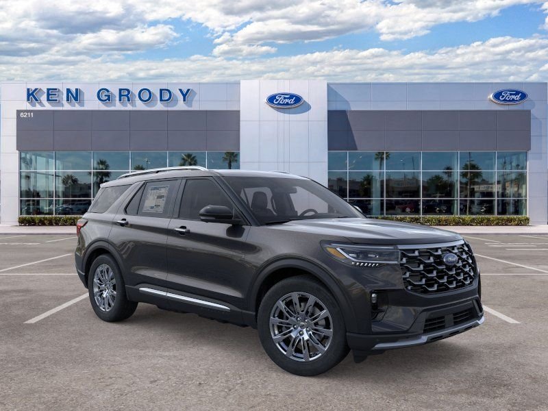 New 2026 Agate Black Metallic Ford Platinum image 1