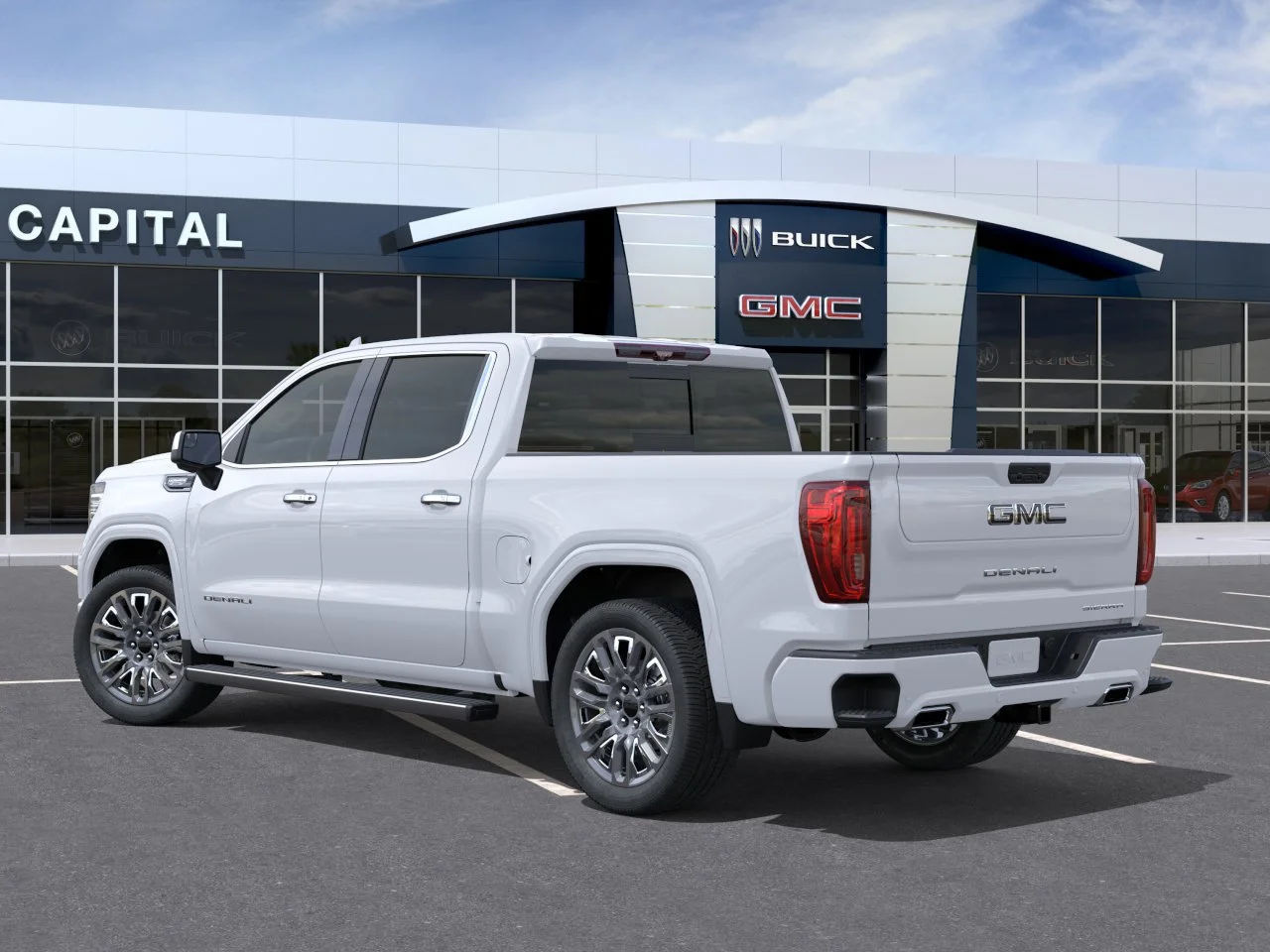 New 2026 GLACIER WHITE TRICOAT GMC Denali Ultimate image 4