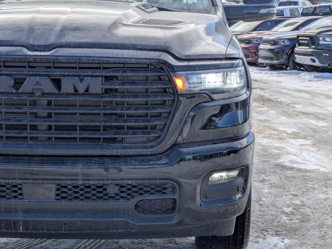 New 2026 Black RAM Sport - - Panoramic Sunroof - Sport Performance Hood - Hurricane Turbo - 3.92 Axle & More! image 10