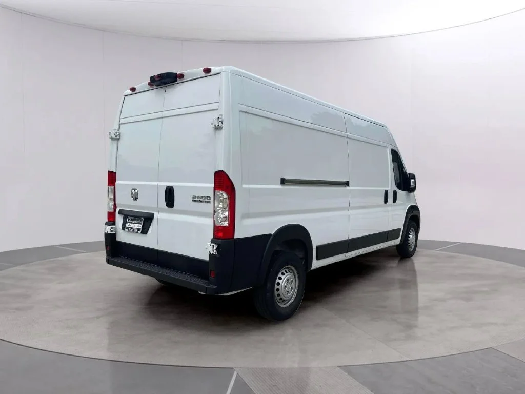 Used 2025 Bright White Clearcoat Ram High Roof image 5