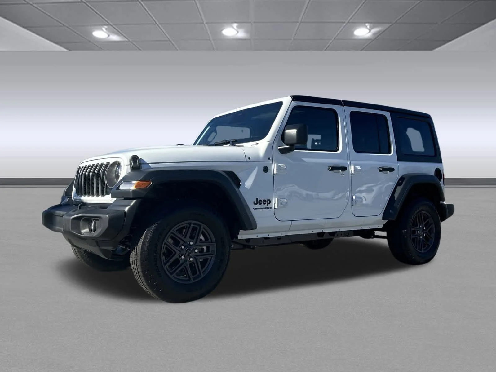 New 2026 Bright White Clear-Coat Exterior Paint Jeep Sport S image 3