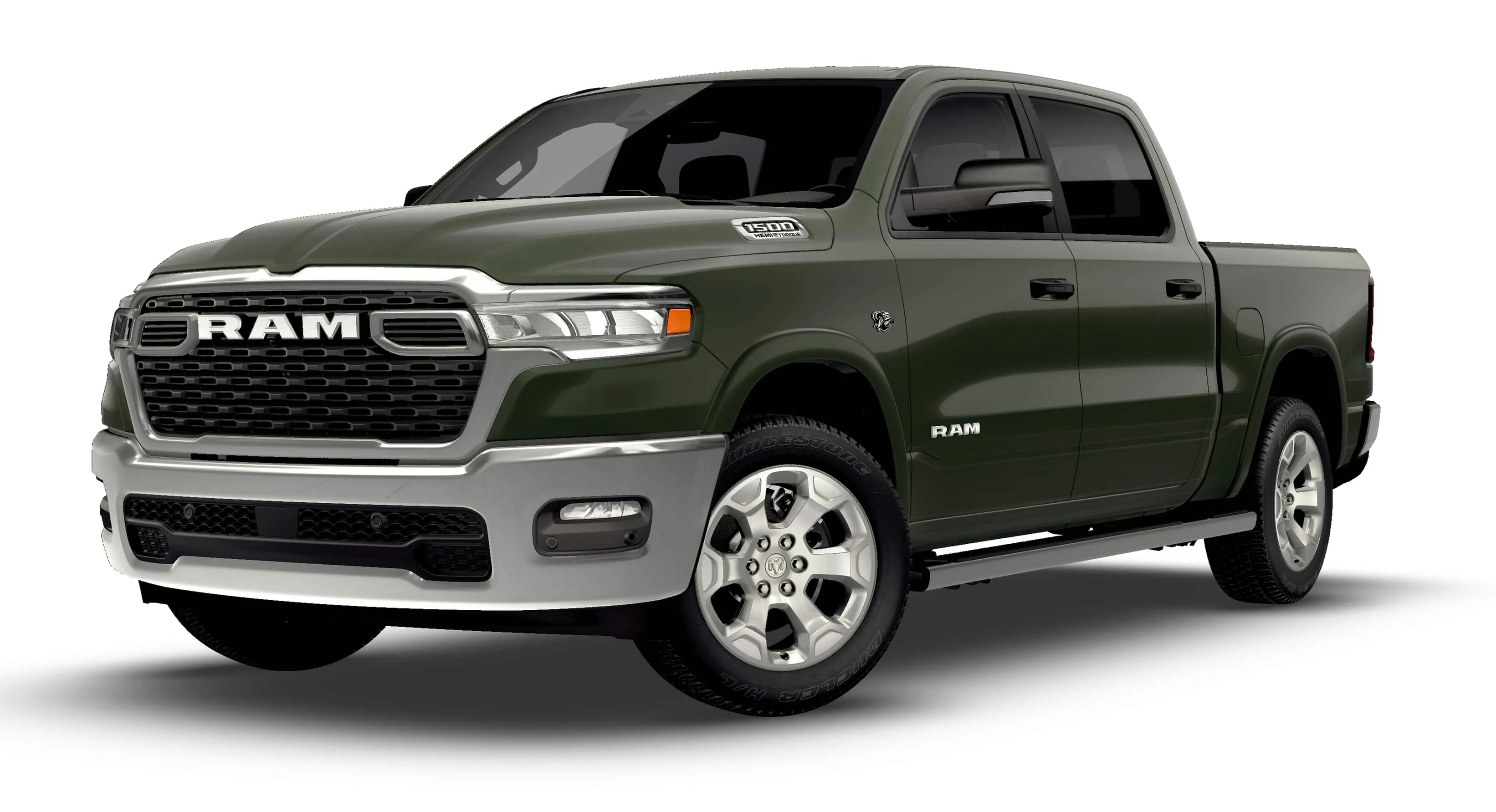 New 2026 Serrano-Green Metallic Exterior Paint RAM Big Horn/Lone Star image 13
