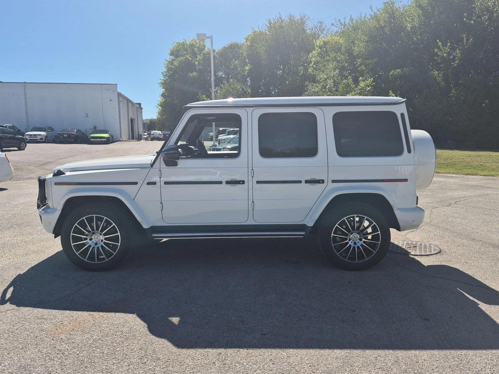 Used 2021 Polar White Mercedes-Benz G 550 image 2