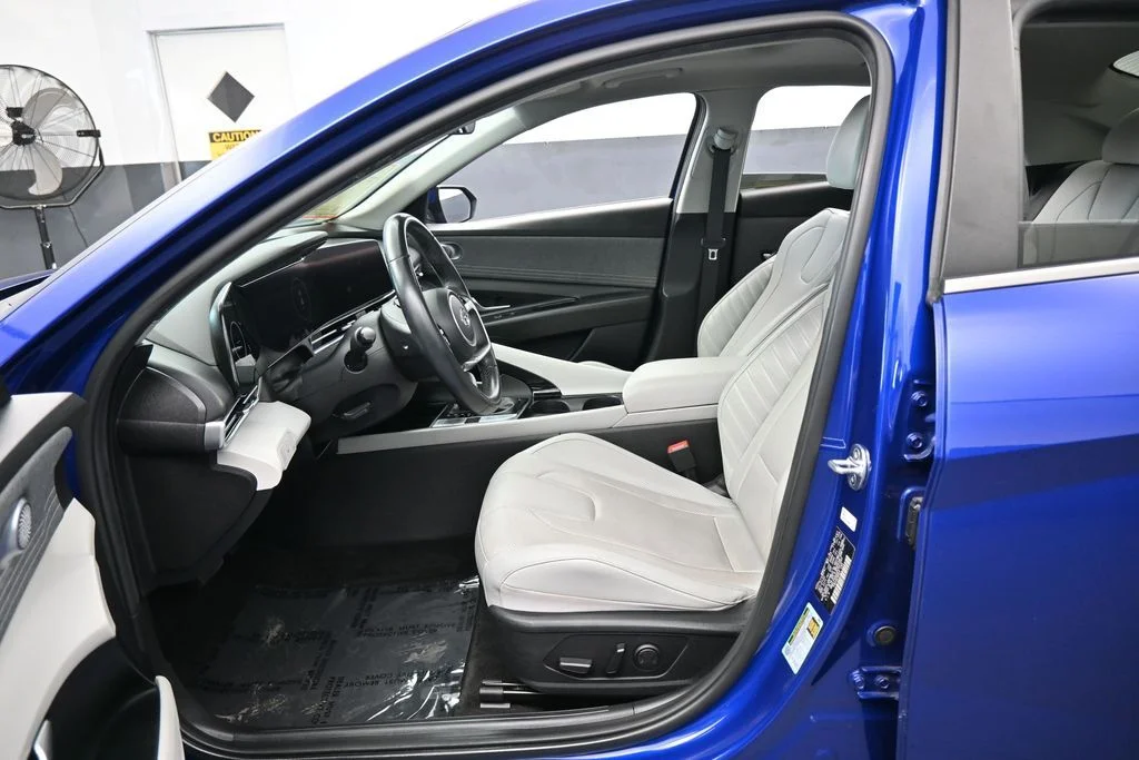 Used 2023 Blue Hyundai Limited image 12