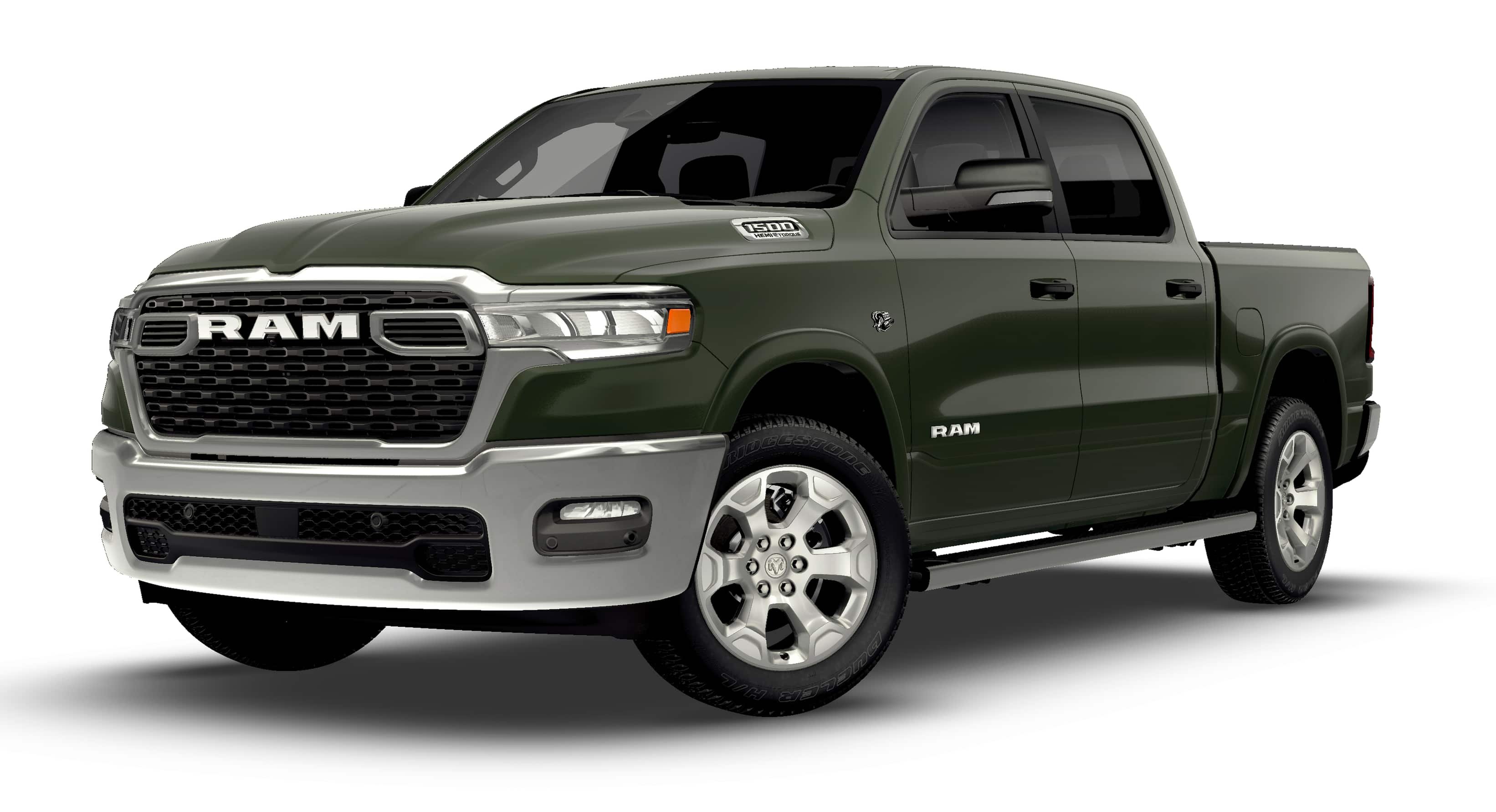 New 2026 Serrano-Green Metallic Exterior Paint RAM Big Horn/Lone Star image 13
