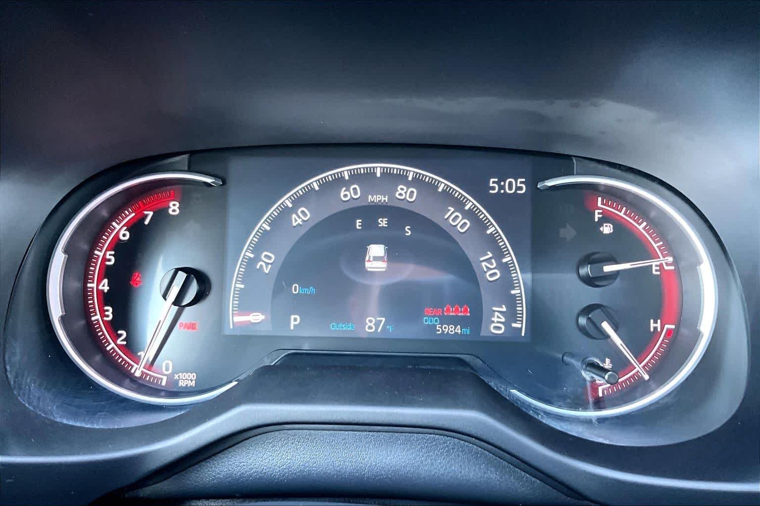 Used 2025 Magnetic Gray Metallic Toyota LE image 26