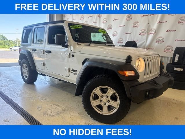 Used 2021 White Jeep Sport RHD 4x4 image 2
