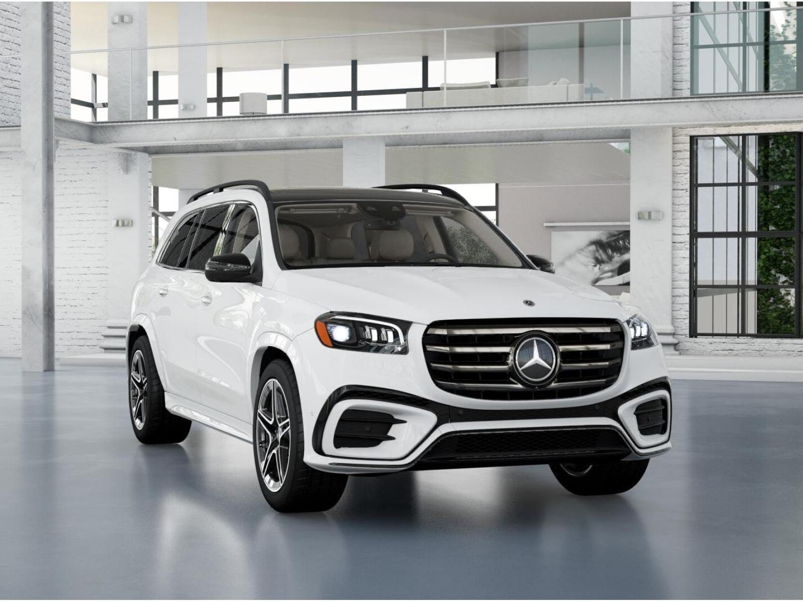New 2026 Polar White Mercedes-Benz GLS 450 4D Sport Utility 4MATIC® image 10