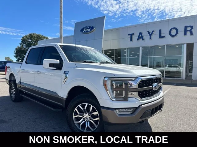 Used 2021 Star White Ford King Ranch image 1