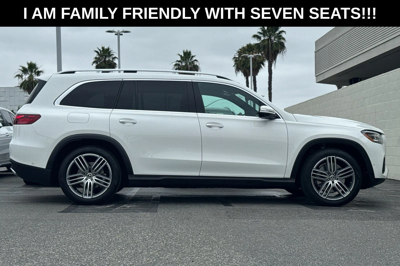 Certified Used 2025 White Mercedes-Benz GLS 450 image 3
