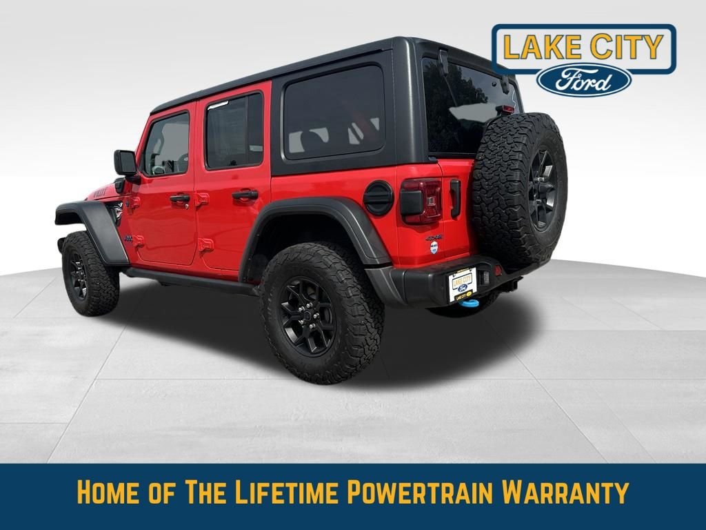 Used 2024 Firecracker Red Clearcoat Jeep Willys 4xe image 3