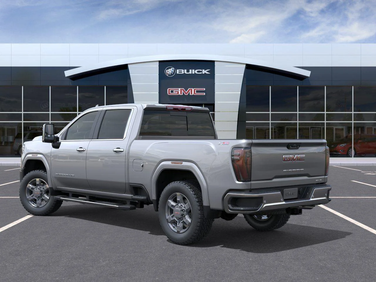 New 2026 Sterling Metallic GMC SLT image 3
