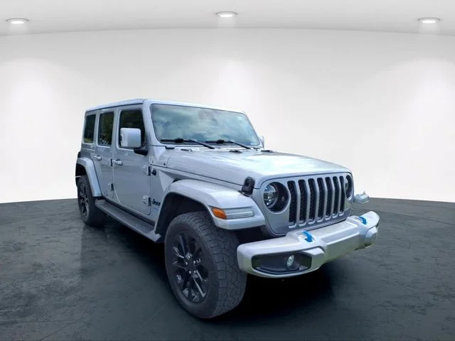 Used 2021 Silver Jeep Unlimited Sahara 4xe image 10