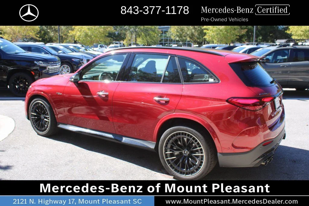 Certified Used 2025 MANUFAKTUR Patagonia Red Metallic Mercedes-AMG GLC 43 AMG® image 13