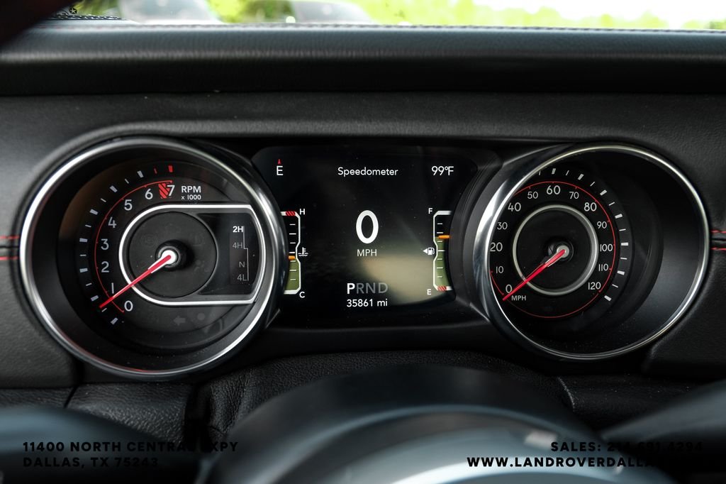 Used 2020 Red Clearcoat Jeep Rubicon image 21