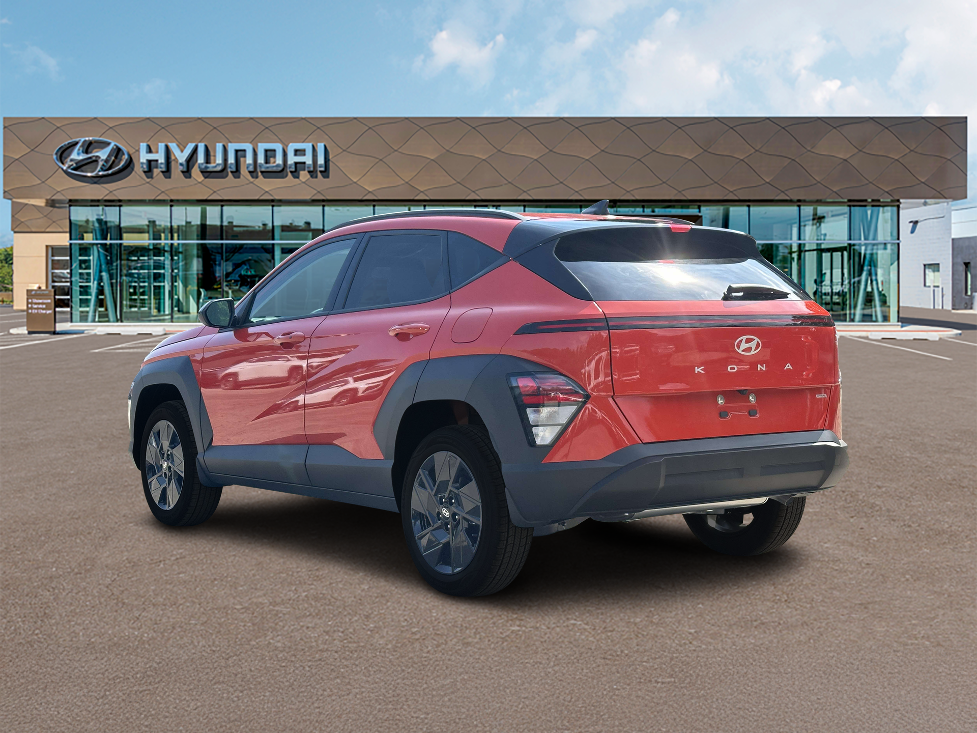 New 2027 Soultronic Orange Pearl Hyundai SEL Sport image 5