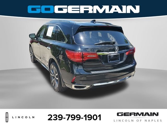 Used 2020 Black Acura Advance image 9
