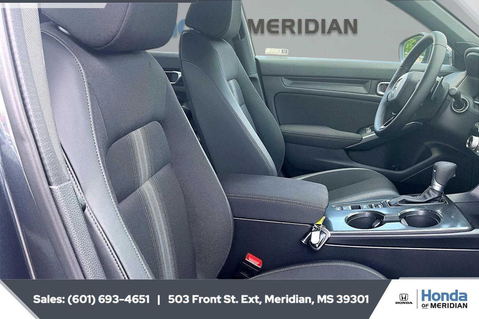 New 2026 Meteorite Gray Metallic Honda FWD Sport image 8