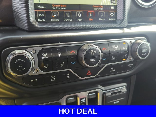 Used 2021 White Jeep Unlimited Sahara Altitude image 21