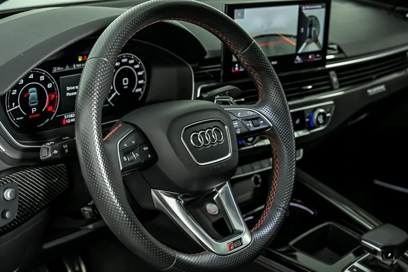 Used 2021 Glacier White Metallic Audi 2.9T quattro image 19