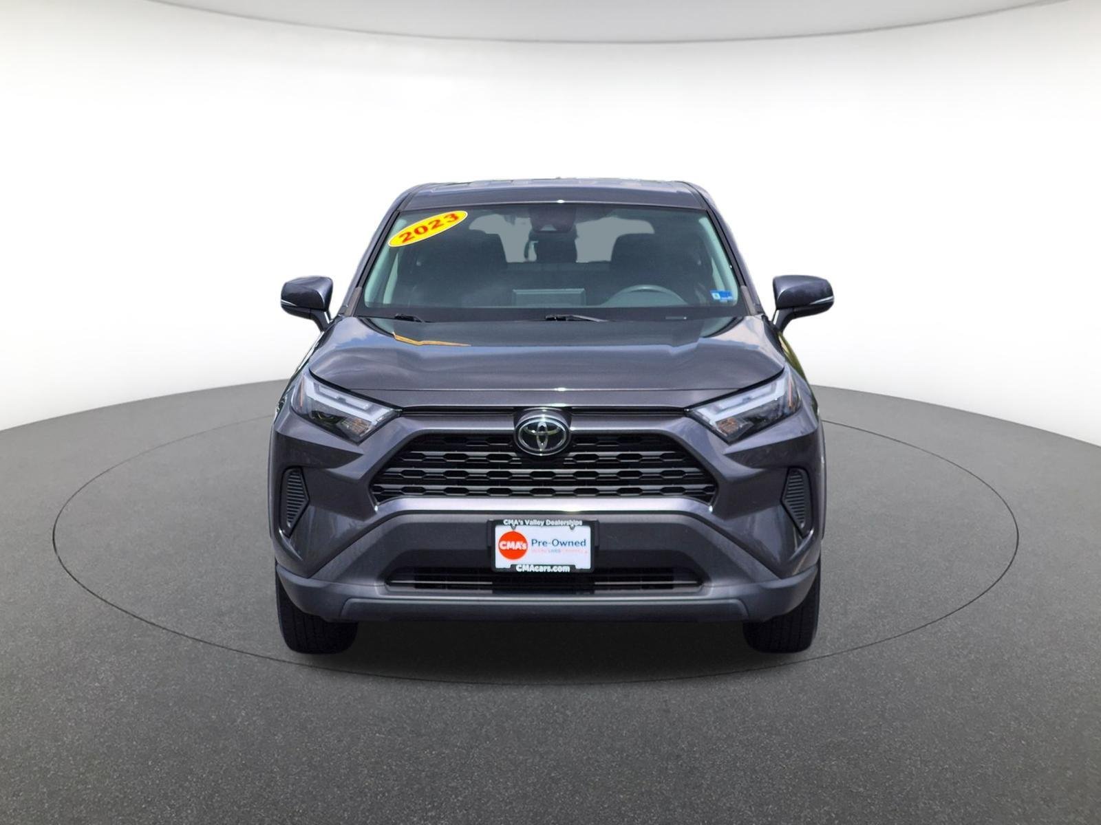 Used 2023 Magnetic Gray Metallic Toyota LE image 8