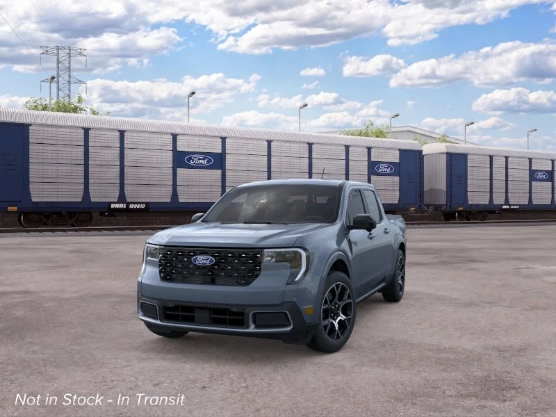 New 2026 Azure Gray Metallic Tri-Coat Ford Lariat® image 2