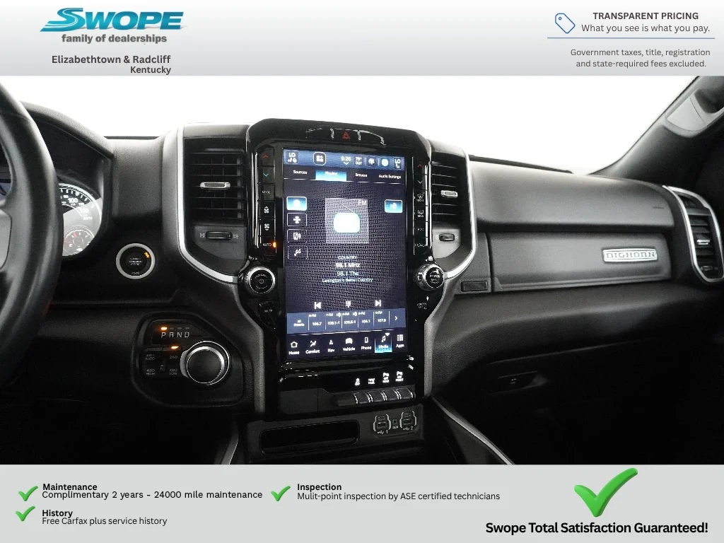 Used 2023 Patriot Blue Pearlcoat Ram Big Horn image 19