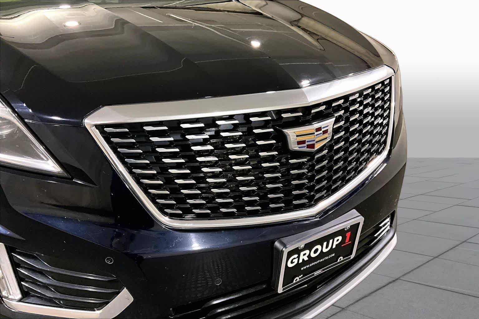 Used 2021 Dark Moon Blue Metallic Cadillac AWD Premium Luxury image 31