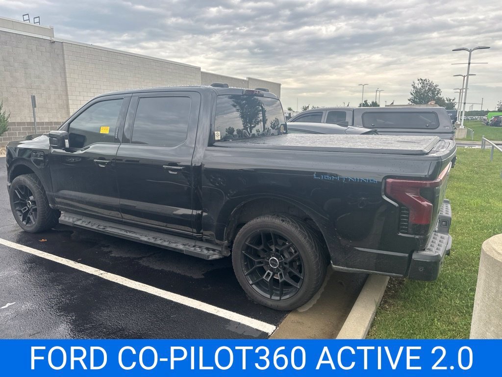 Used 2022 Ford F-150 Lightning Lariat with VIN 1FTVW1EL9NWG15180 for sale in Kansas City, KS