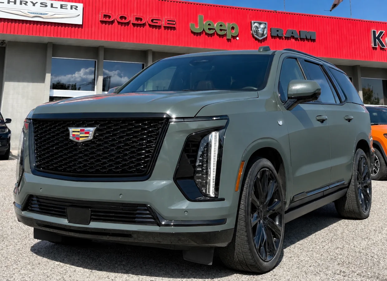 Used 2025 Green Cadillac 4wd Sport image 1
