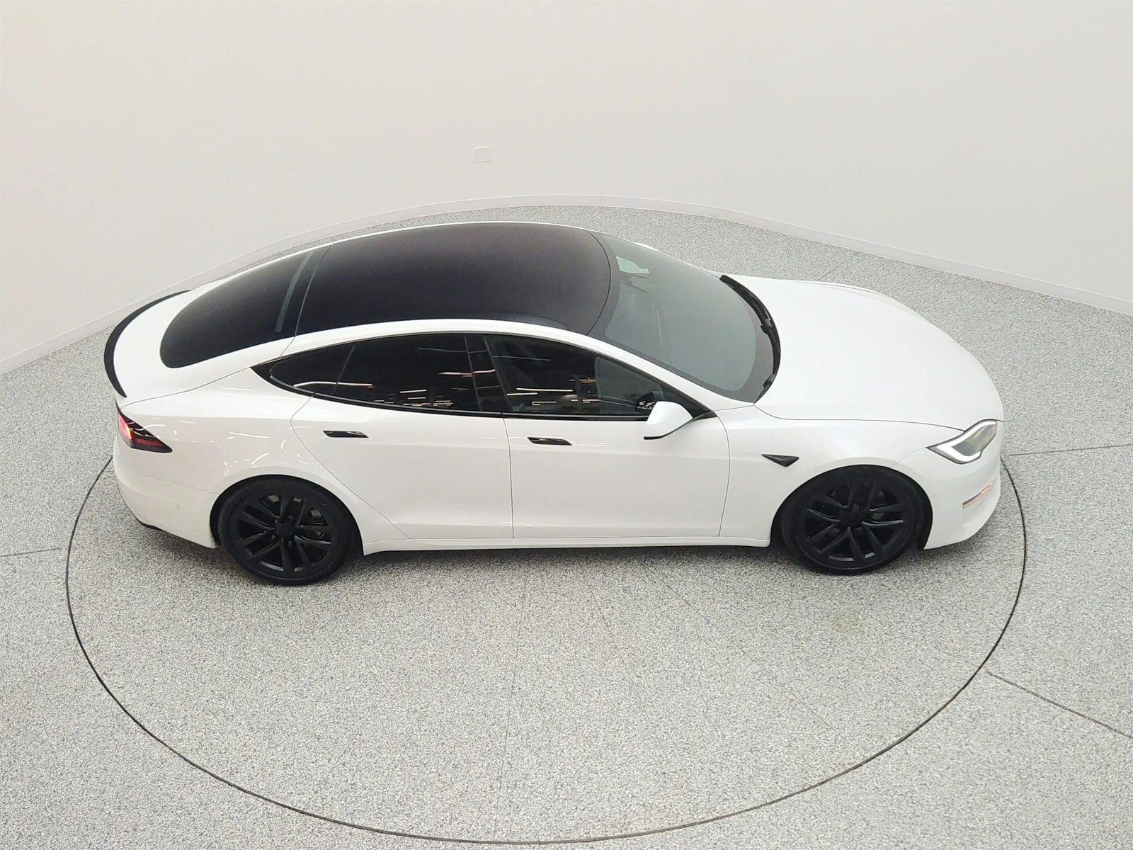Used 2023 Pearl White Multi-Coat Tesla Plaid AWD image 25