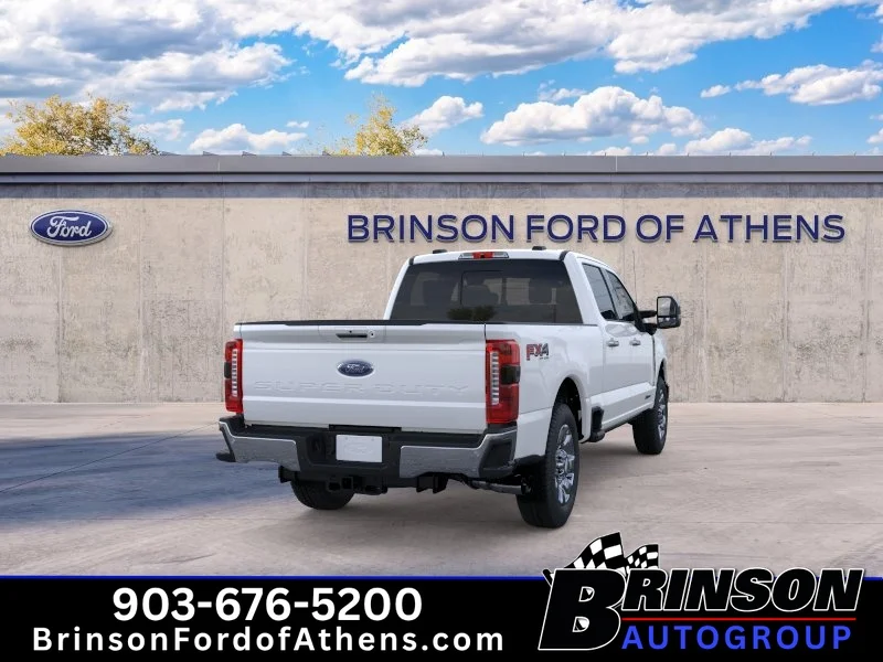 New 2026 Star White Metallic Tri-Coat Ford F-250® Lariat® image 8