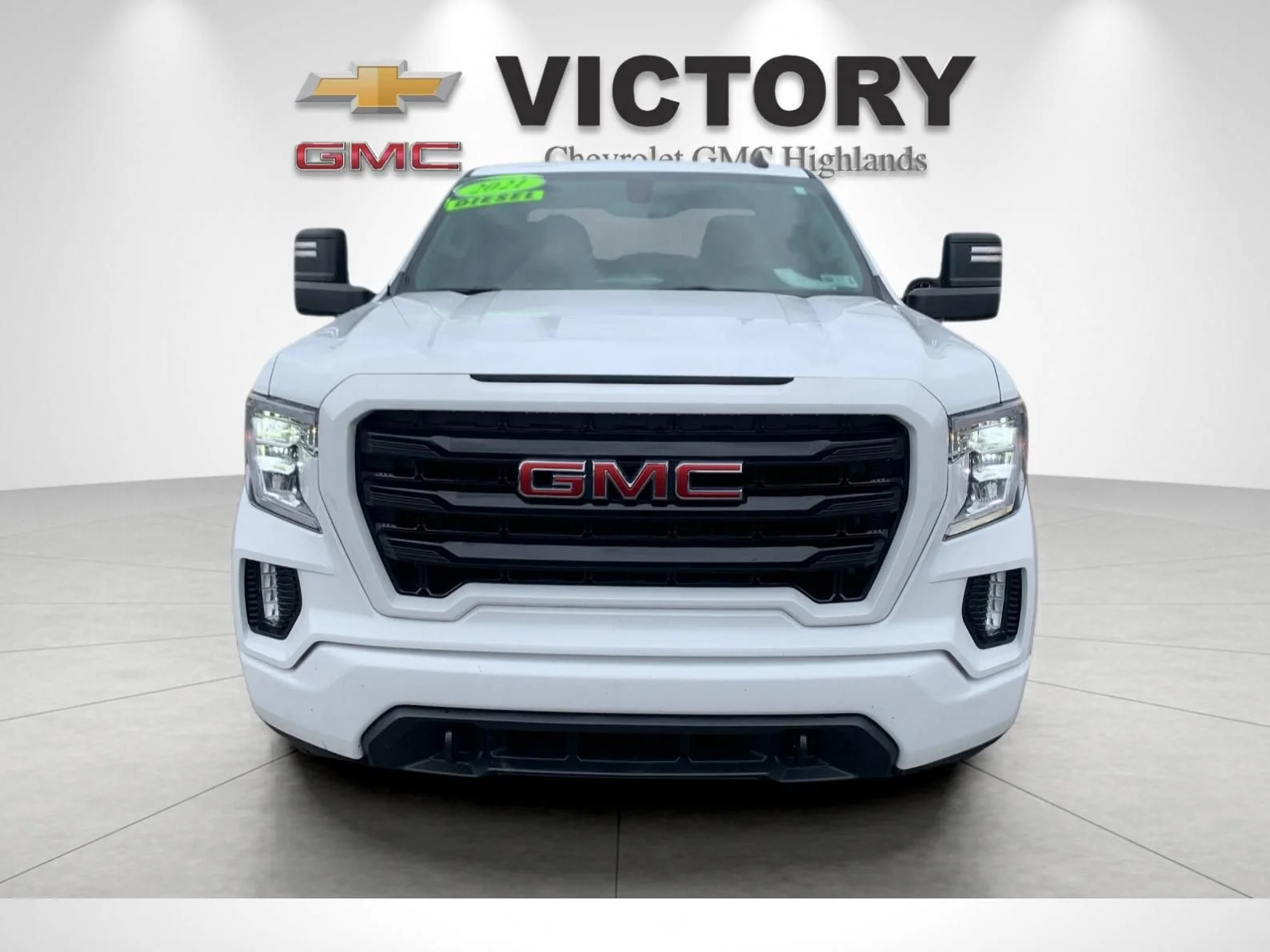 Used 2021 Summit White GMC Elevation image 8