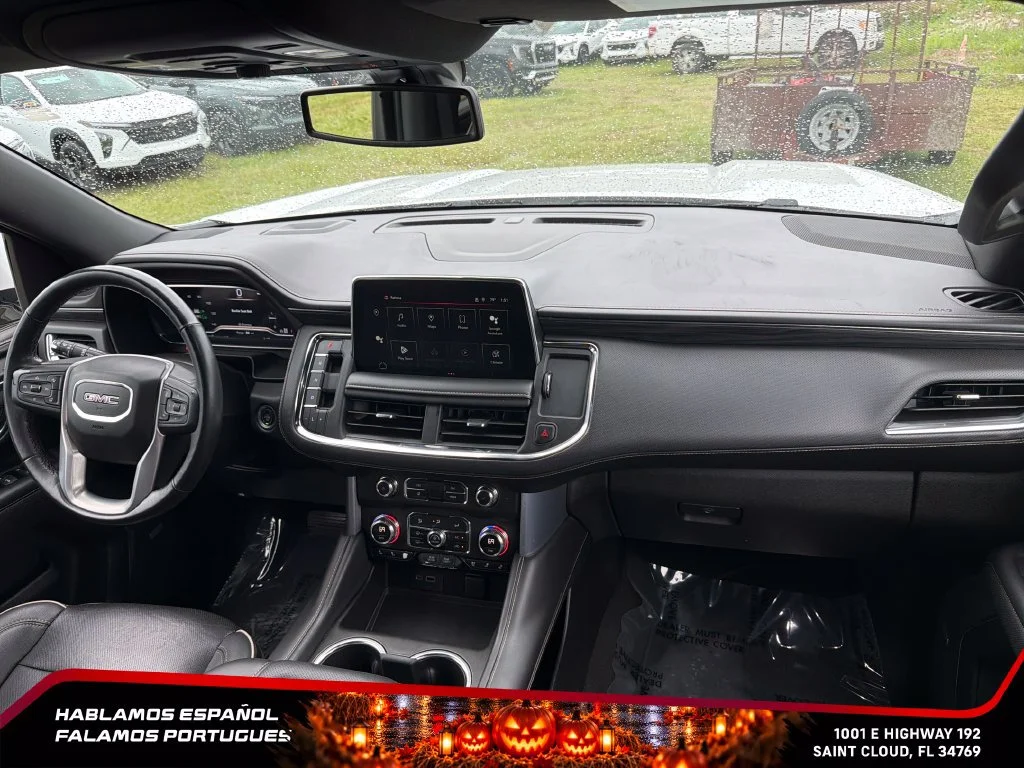 Used 2022 WHITE FROST TRICOAT GMC SLT image 34