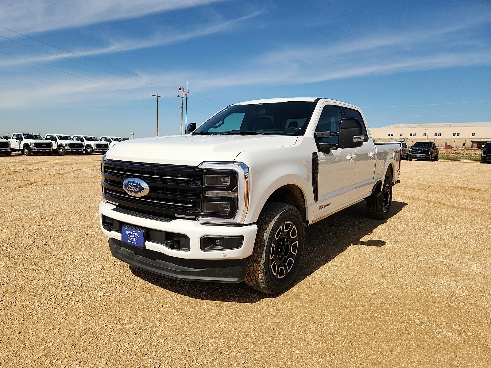 New 2026 Star White Metallic Tri-Coat Ford F-250® Platinum® image 3