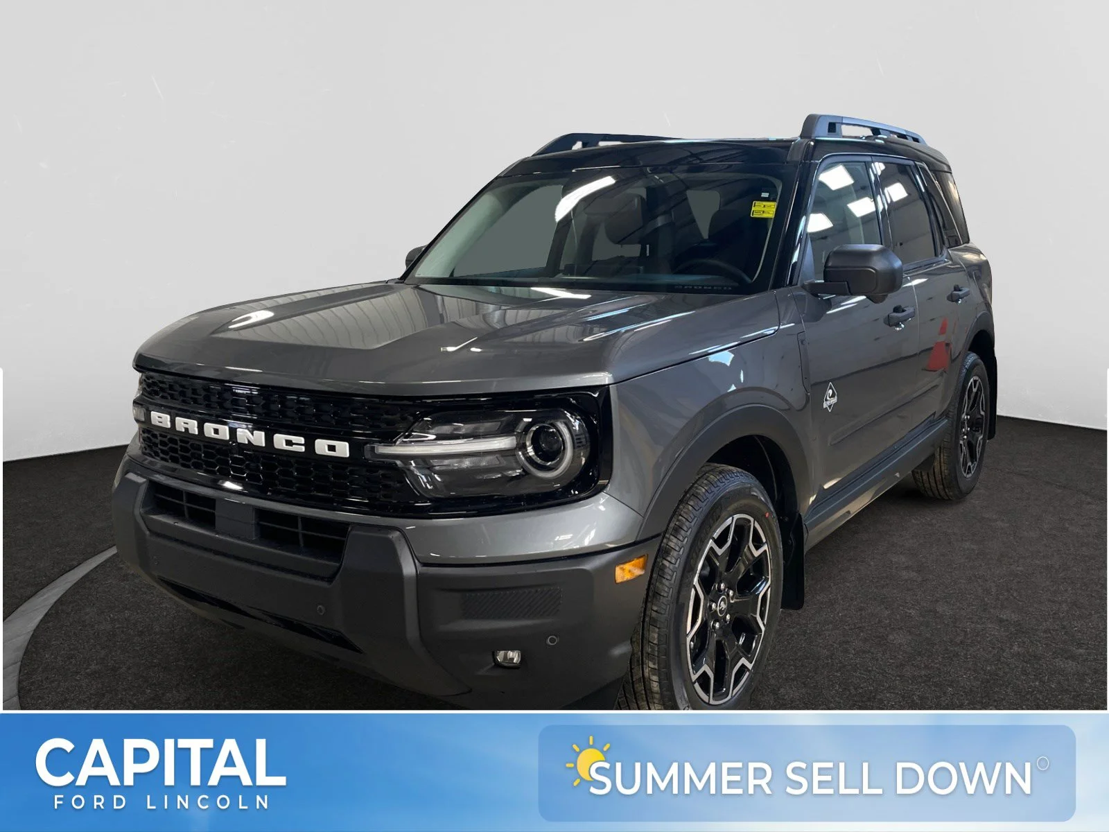 New 2026 Carbonized Grey Metallic Ford Outer Banks image 1