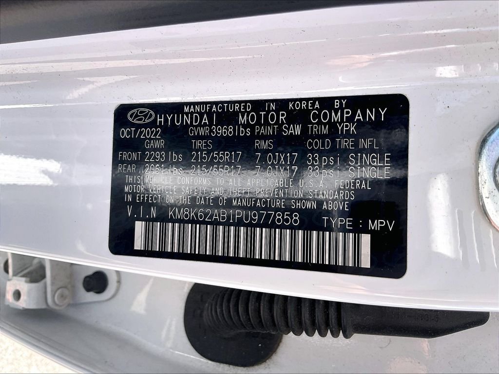 Used 2023 Lunar White Hyundai SEL image 30