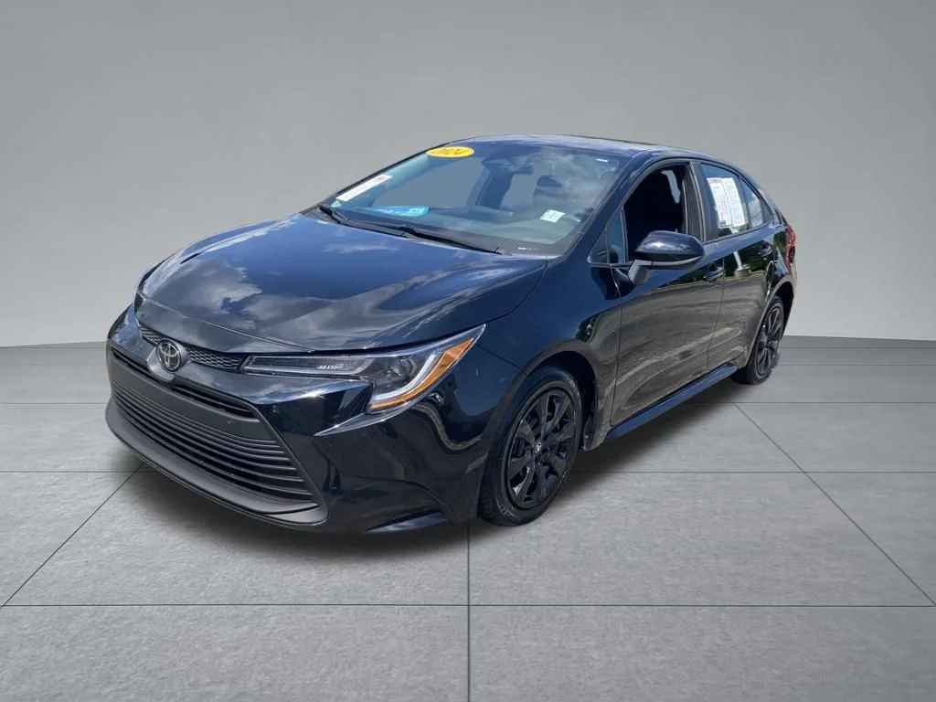 Used 2024 Black Toyota LE image 2