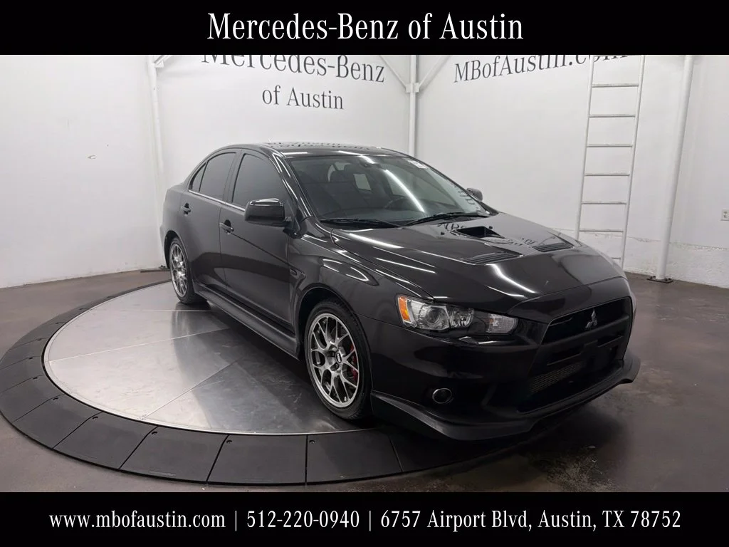 Used 2014 Black Mitsubishi Evolution MR image 1