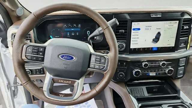 New 2026 Star White Metallic Tri-Coat Ford F-350® King Ranch® image 15