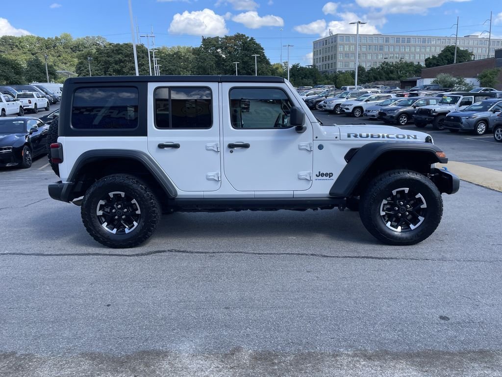 Used 2024 White Jeep Rubicon 4xe image 7