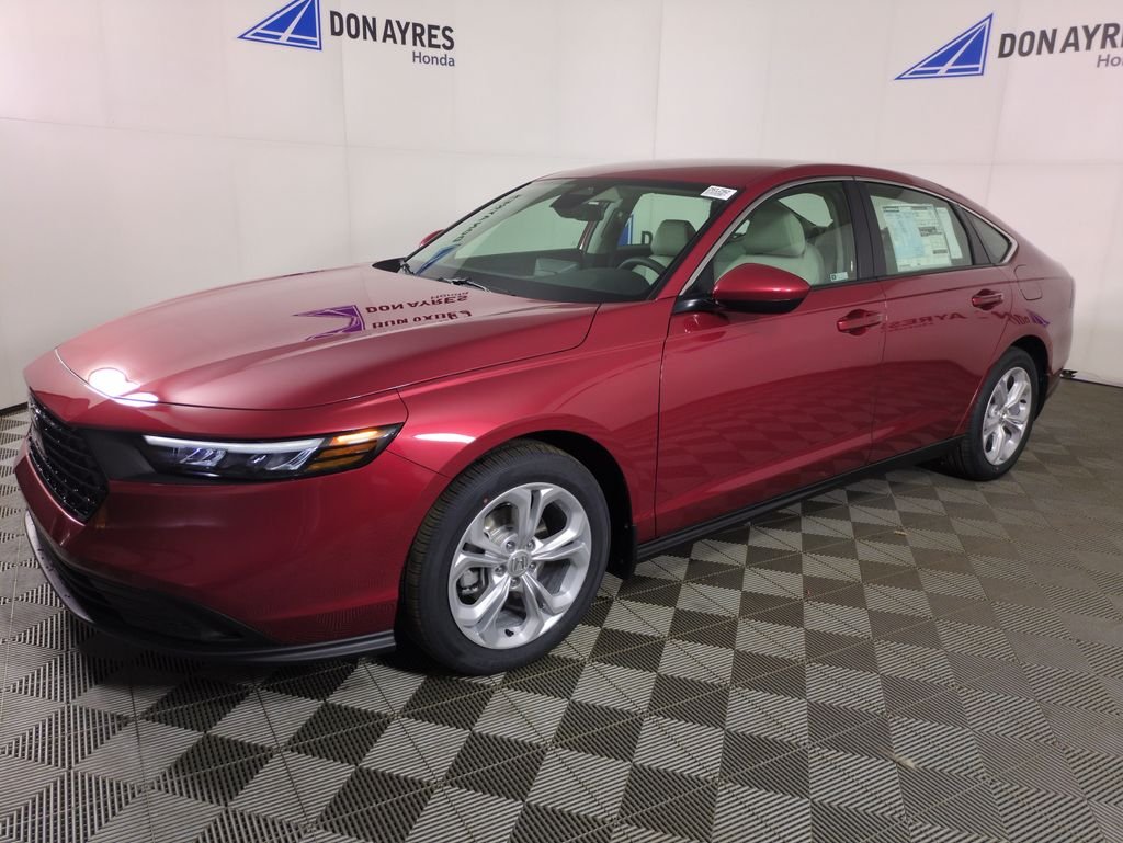New 2026 Radiant Red Metallic Honda LX image 1
