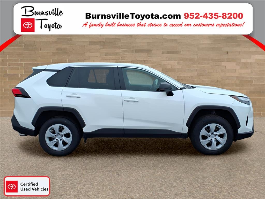 Certified 2024 Toyota RAV4 LE with VIN 2T3F1RFV1RW461005 for sale in Burnsville, Minnesota