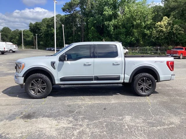 Used 2021 White Metallic Ford XLT image 2