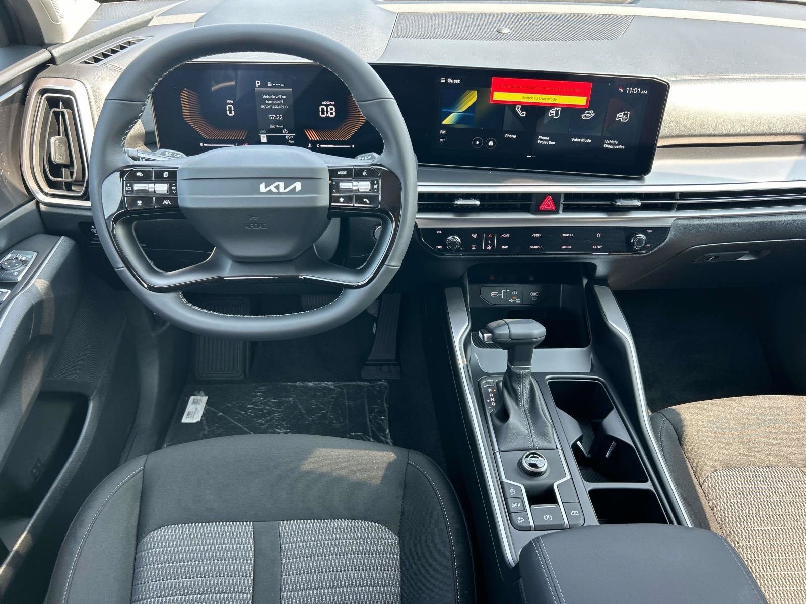 New 2026 Ebony Black Kia LX image 10