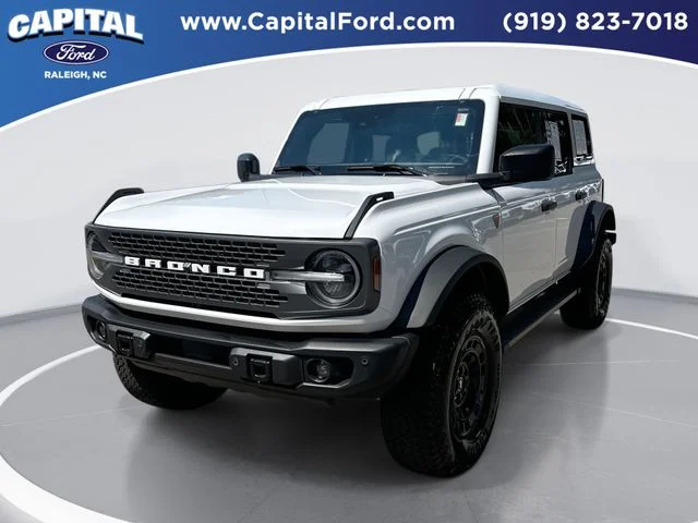 Used 2026 White Ford Badlands image 1