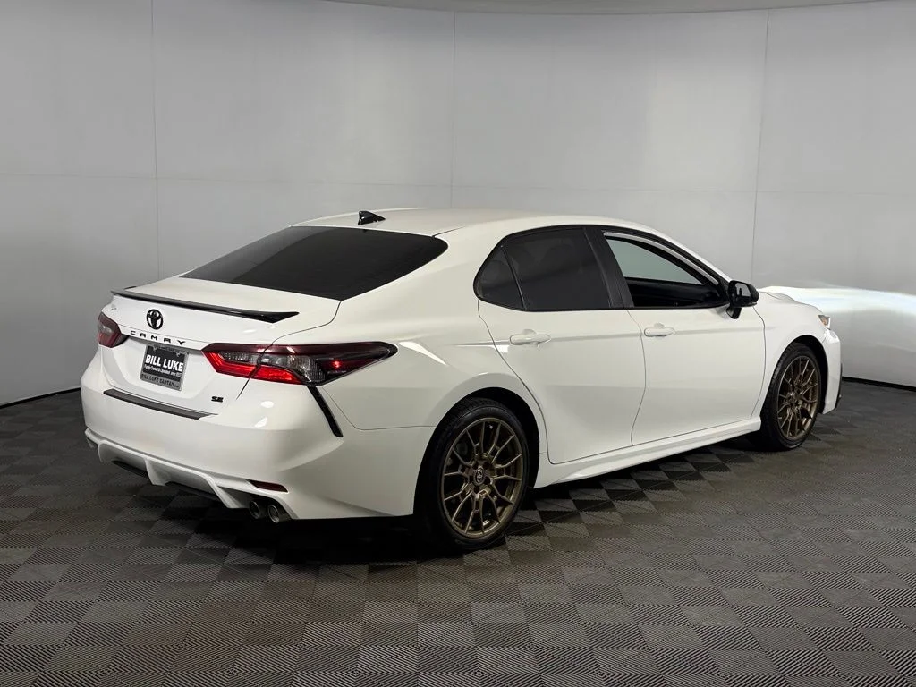 Certified Used 2024 White Toyota SE Nightshade image 8