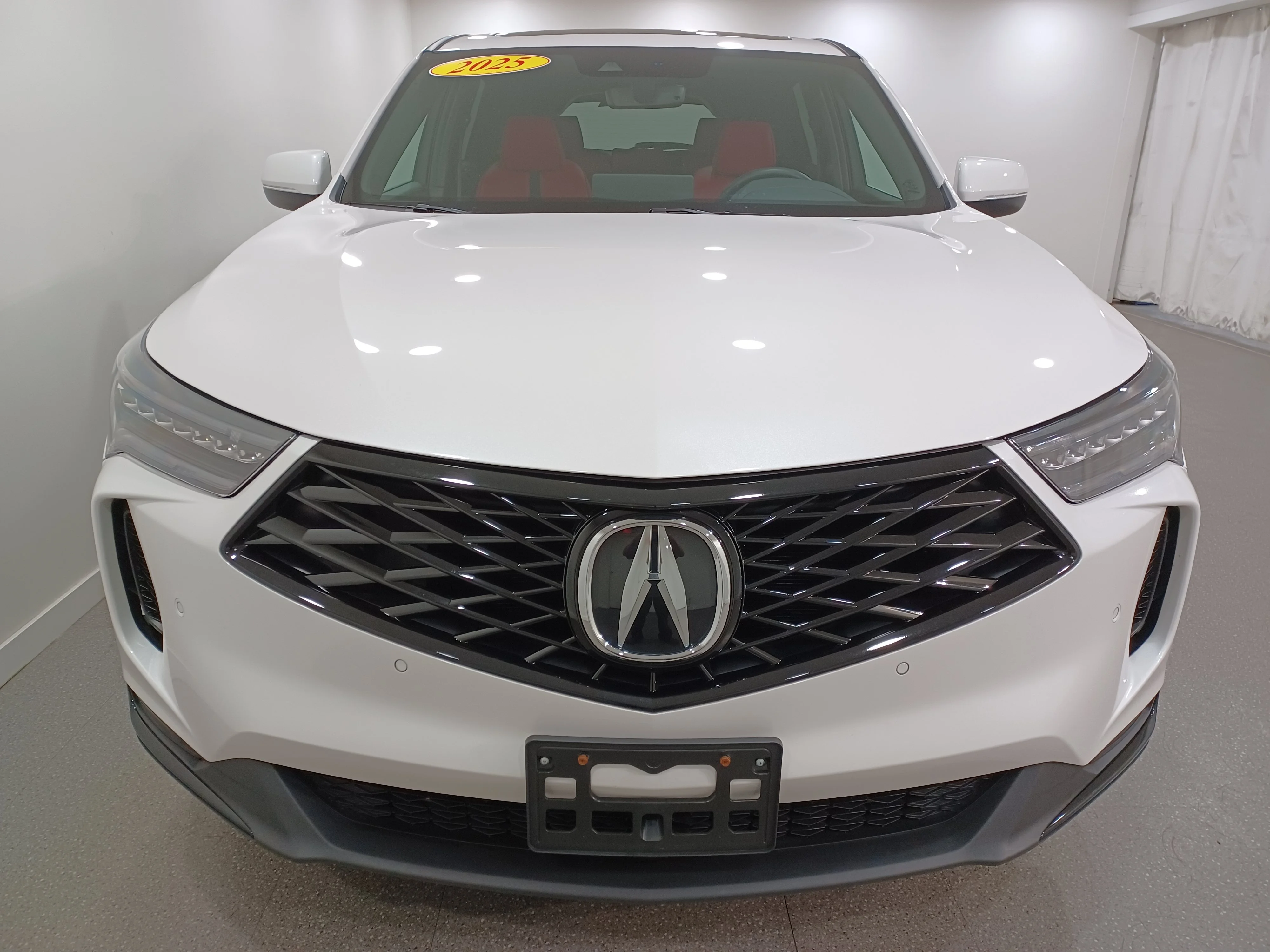 Certified Used 2025 Platinum White Pearl Acura A-Spec AWD*Adaptive Cruise | Remote Start | Cooled Leather | Pano Roof | Htd Wheel | ELS 3D Audio image 3