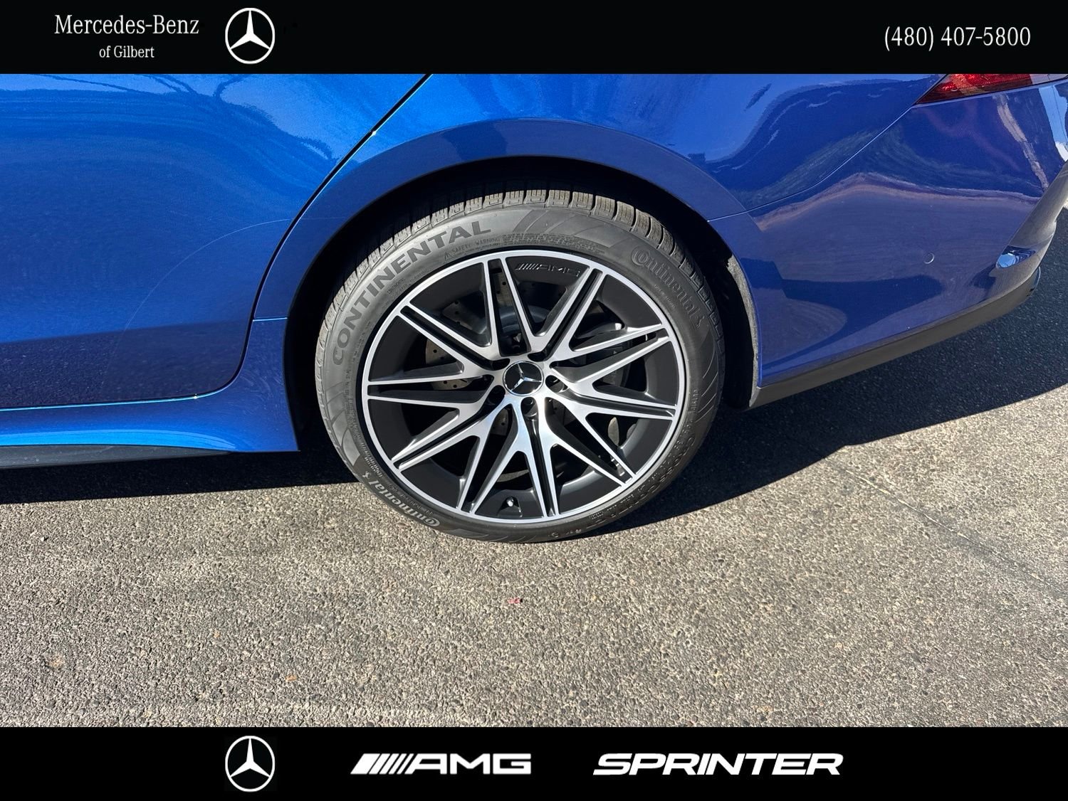 New 2026 Starling Blue Metallic Mercedes-Benz Base image 6